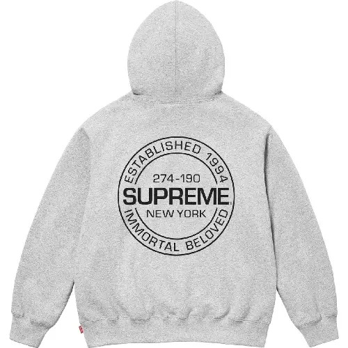 Supreme Hoodies Grey