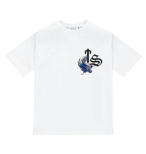 Trapstar Ancient Legend Tee – White Trapstar Ancient Legend Tee – White