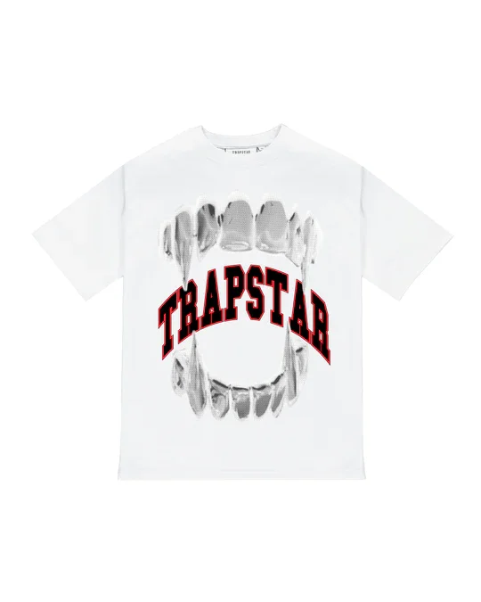 Trapstar Vicious Victory T-shirt – White Trapstar Vicious Victory T-shirt – White