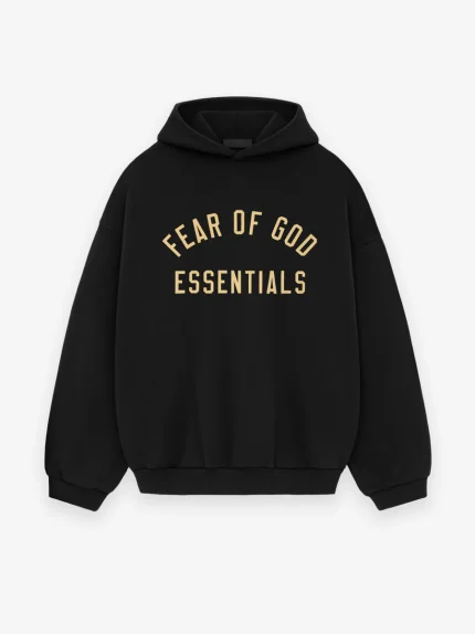 Black FOG Fleece Hoodie