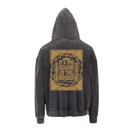 Stick Season Hoodie – Vintage Black