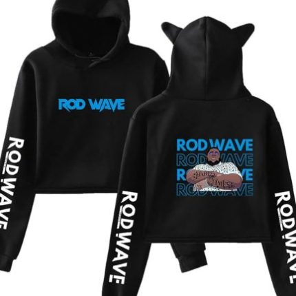 Rod Wave Women Black Hoodie