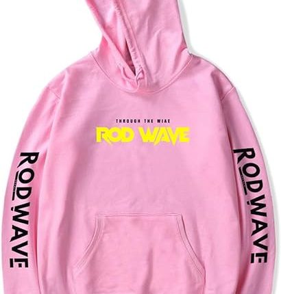 Rod Wave Pink Hoodie