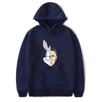 Bad Bunny Bunny Logo Hoodie
