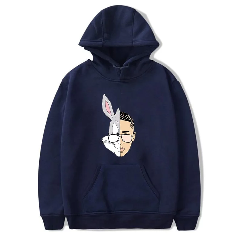 Bad Bunny Bunny Logo Hoodie