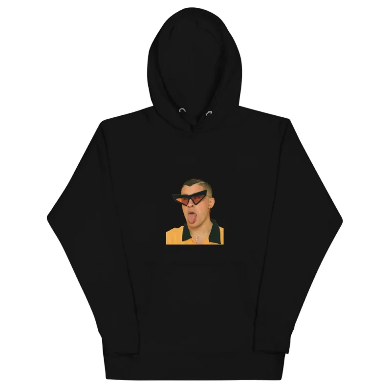 Bad Bunny Face Hoodie