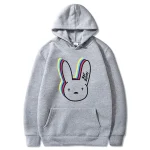 Bad Bunny Stetch Logo Hoodie