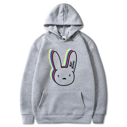 Bad Bunny Stetch Logo Hoodie