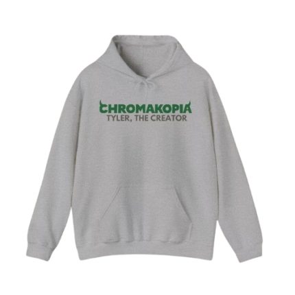 Chromakopia X Tyler The Creator Gray Hoodie