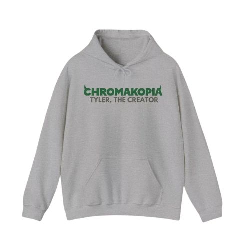 Chromakopia X Tyler The Creator Gray Hoodie