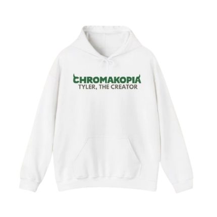 Chromakopia X Tyler The Creator White Hoodie