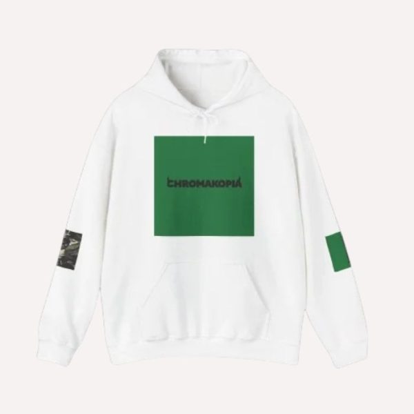 Chromakopia Merch White/Green Hoodie