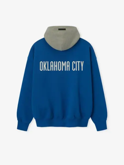 Essentials Hoodie – Thunder Blue