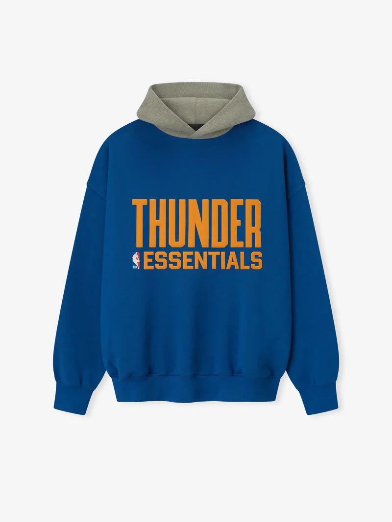 Essentials Hoodie – Thunder Blue Essentials Hoodie – Thunder Blue