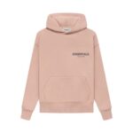 Fear of God Essentials Hoodie Pullover – Pink
