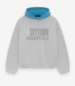 Essentials Heat Grey Hoodie Wheat