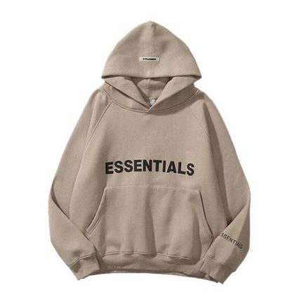 Brown Essentials Oversized Hoodie Men Women