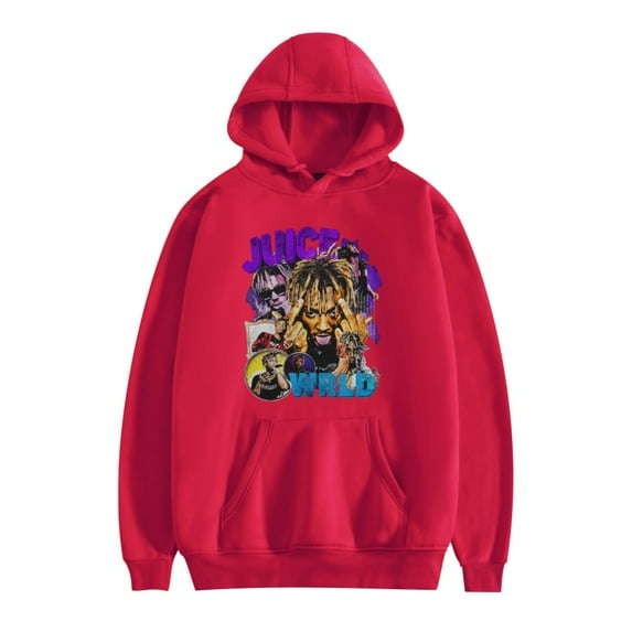 Leveorch Juice Wrld Hip Hop Vintage Graphic Hoodie
