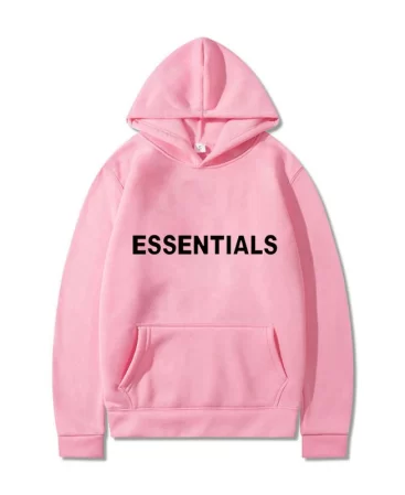 Pink Essential Hoodie