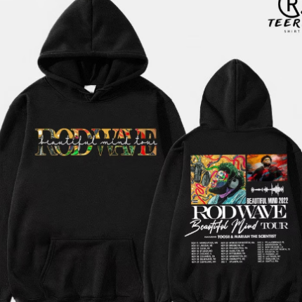 Rod Wave Tour Shirt, Vintage Unisex Hoodie