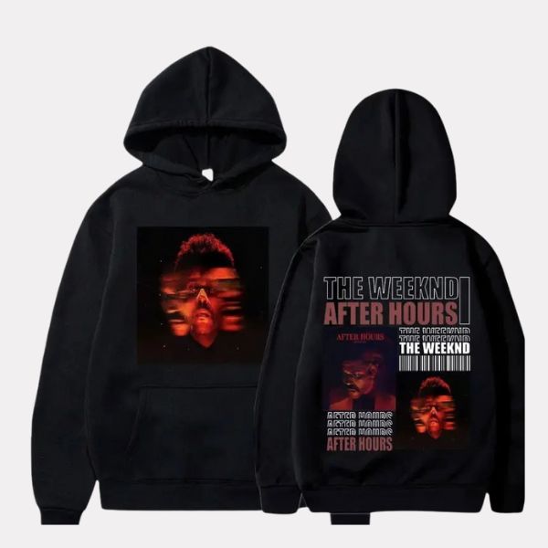 The Weeknd After Hours Hoodie – Blurred Face Album Design The Weeknd After Hours Hoodie – Blurred Face Album Design