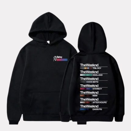 The Weeknd Album Timeline Hoodie – XO Discography