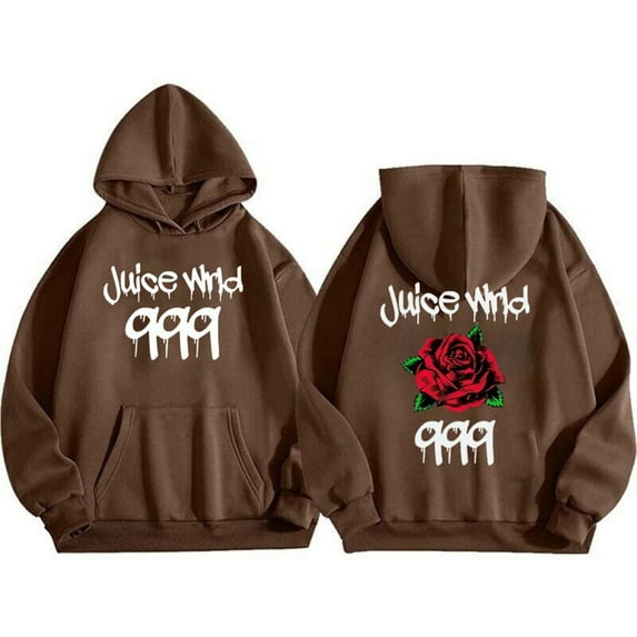 Unisex Juice WRLD Brown Hoodie