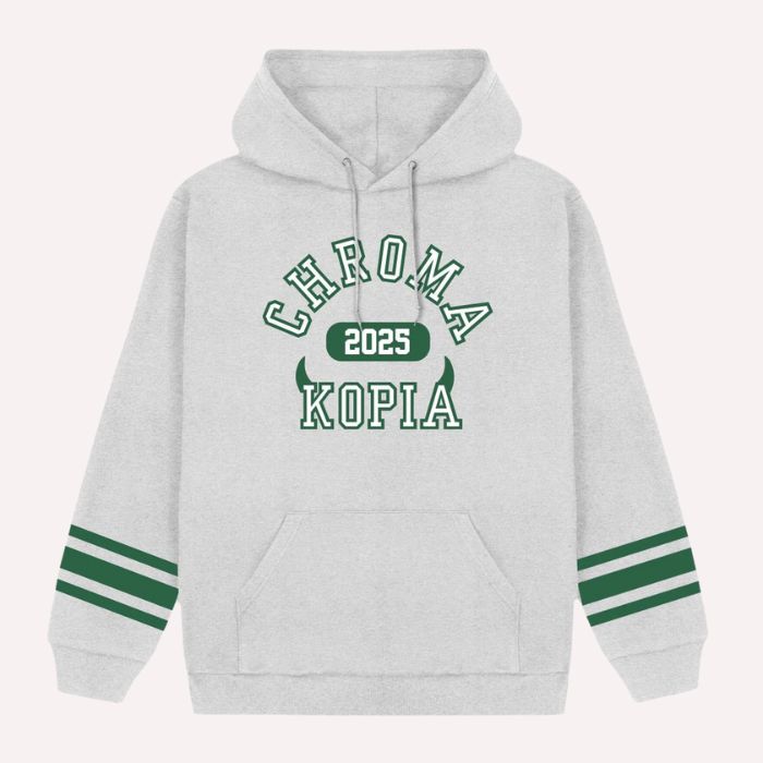 CHROMAKOPIA Signature Varsity Ash Tour Hoodie – Official Chromakopia Merch