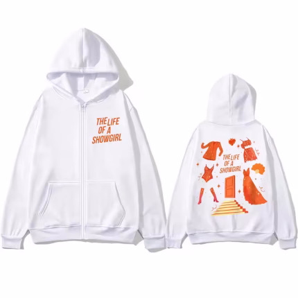 Life of A Showgirl 2025 New Album Zip Hoodie Up Pop Music