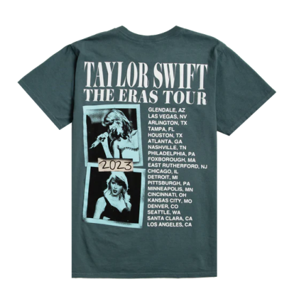 Taylor Swift _ The Eras Tour 1989 Album T-Shirt