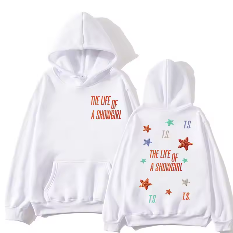 Life of A Showgirl 2025 New Album Vintage Hoodie