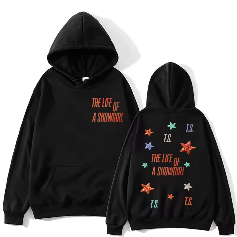 Life of A Showgirl 2025 New Album Vintage Hoodie