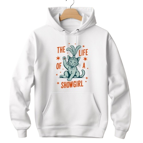 Showgirl Cat Lover Funny Ts12 Hoodie