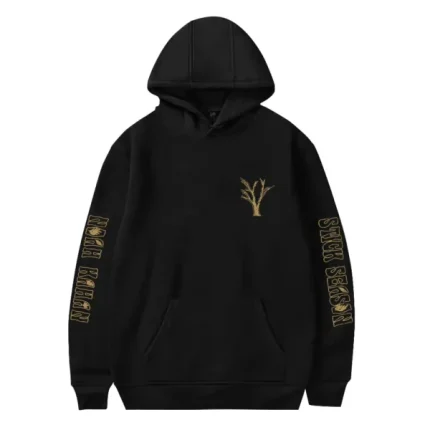 Stick Season Hoodie –Black Vintage