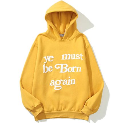 Multi Colors ye Must be Born Again Letter of Kanye West Hoodies