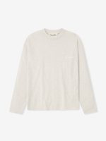 Essential Embroidered Classic Long Sleeve Tee