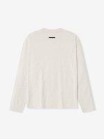 Essential Embroidered Classic Long Sleeve Tee