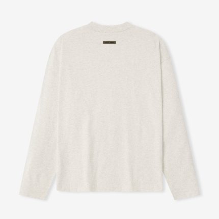 Essential Embroidered Classic Long Sleeve Tee
