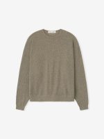 Essential Waffle Crewneck Sweater