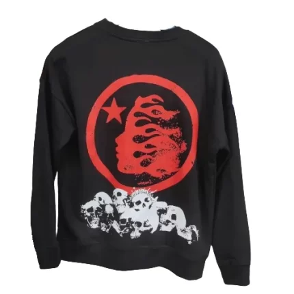 Black Hellstar Skull Shirt For Men & Women