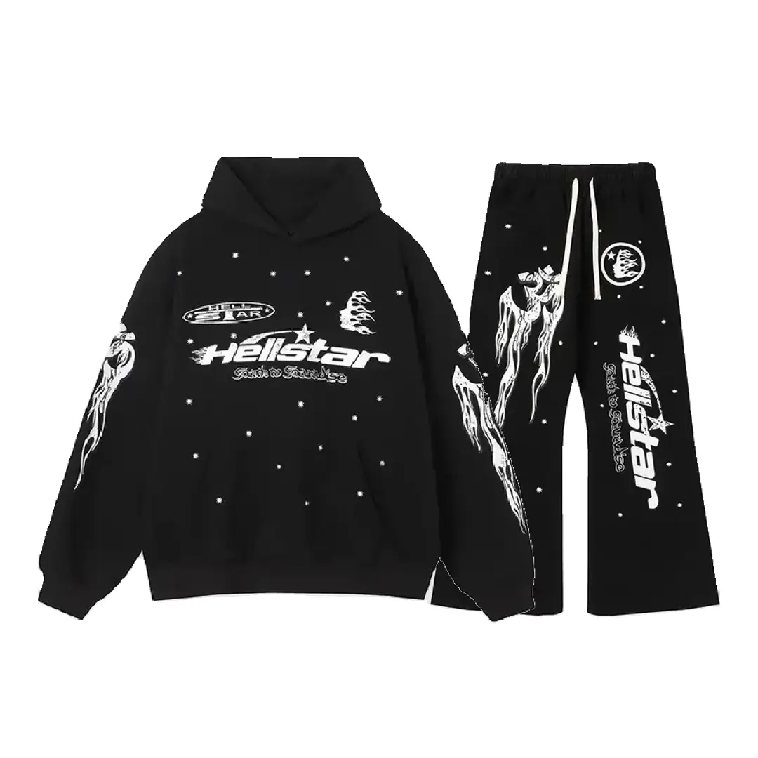 Black Hellstar Studios Records Tracksuit Black Hellstar Studios Records Tracksuit