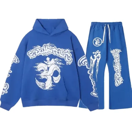 Blue Hellstar Studios Yoga Tracksuit