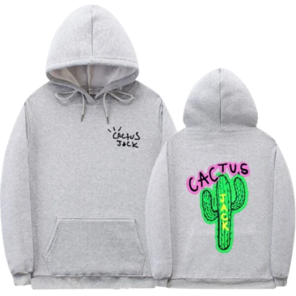 Cactus Jack Grey Hoodie