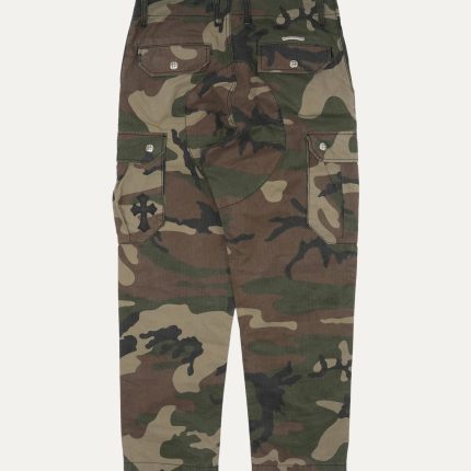Chrome Hearts Camo Cargos Relaxed Fit Utility Pants