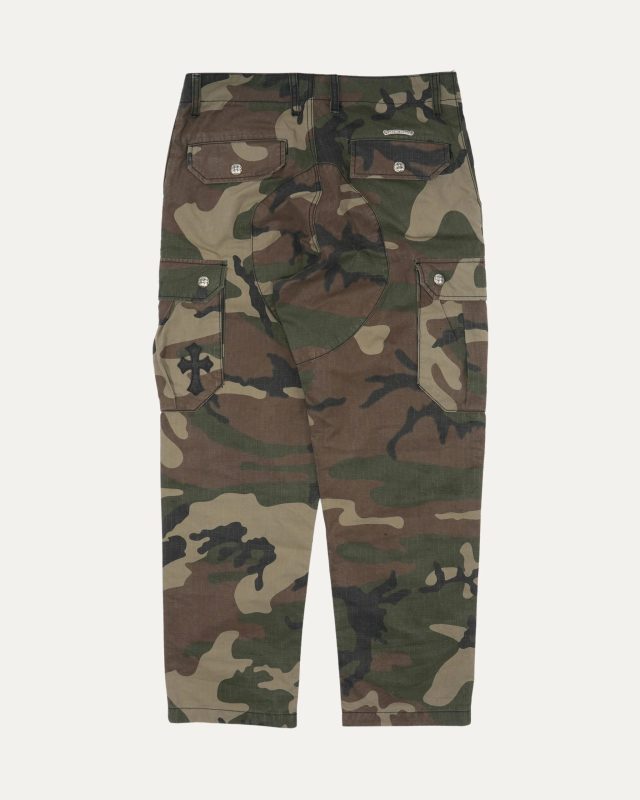 Chrome Hearts Camo Cargos Relaxed Fit Utility Pants