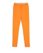 Chrome Hearts Orange Leggings Bold Streetwear