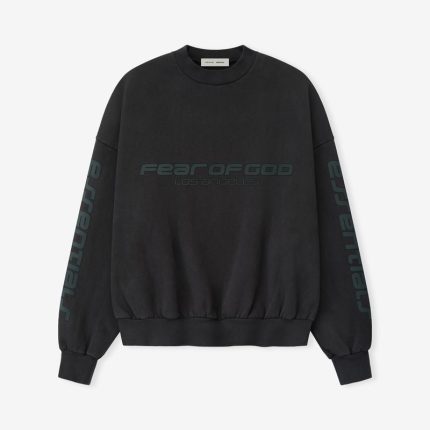 Essentials Los Angeles Heavy Fleece Cropped Sweatshirt