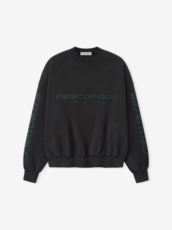 Essentials Los Angeles Heavy Fleece Cropped Sweatshirt