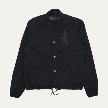 Chrome Hearts Eyechart Logo Monogram Coach Jacket