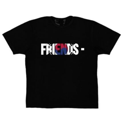 FRIENDS – KOR T-SHIRT – BLACK